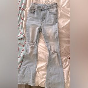 Flared jeans